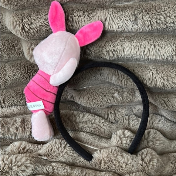 Pink and Black Plush Character Headband - Picture 2 of 4